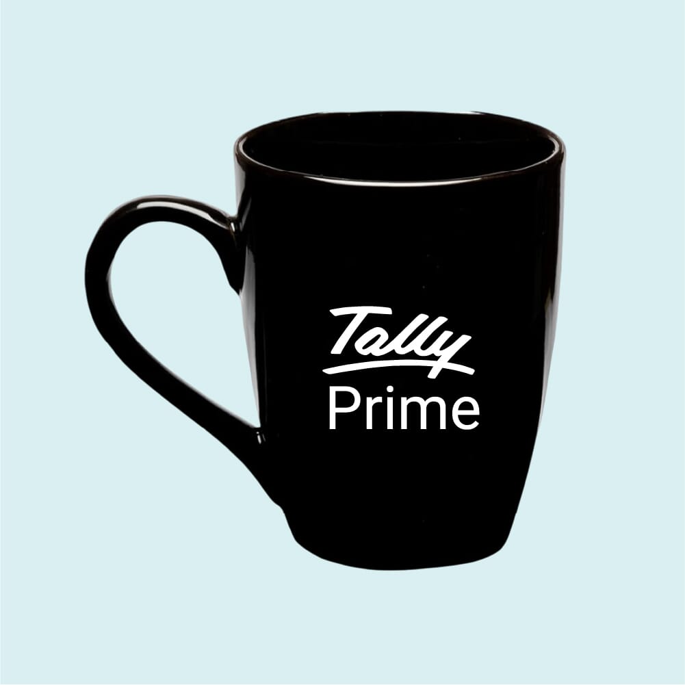 Conical Mug-Black-300ml